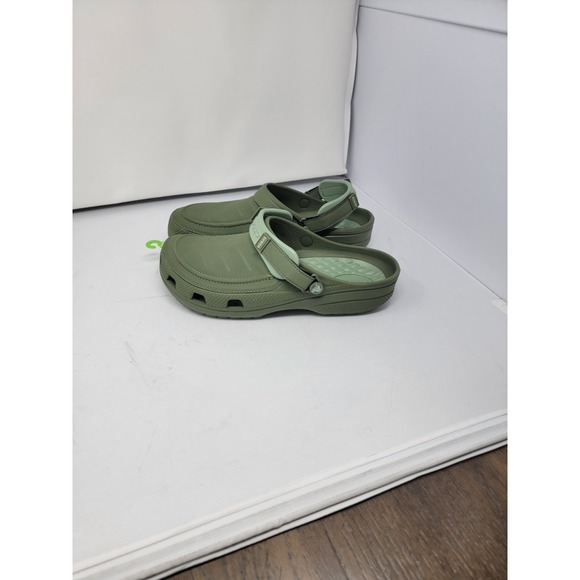 CROCS Shoes - Crocs Yukon Vista II LiteRide Clogs Men Green Size 11 New with Tags